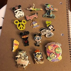 12 Pack Disney Pins